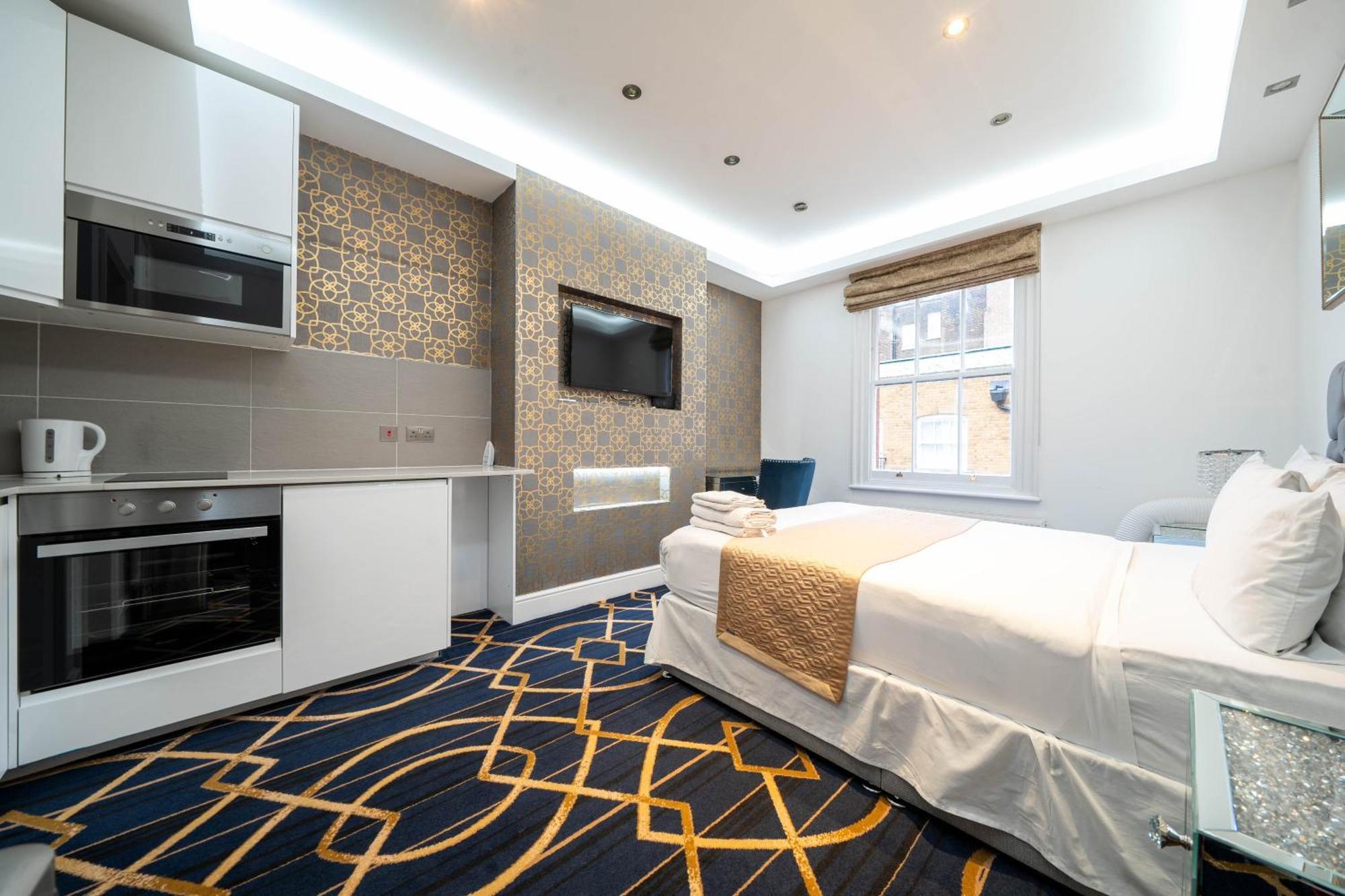 Hyde Park Rooms & Apartments Londen Buitenkant foto